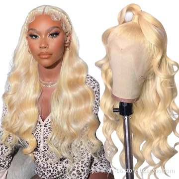 HD glueless blonde human hair full lace wig,HD wig vendor 100% natural brazilian human hair full lace wigs for black women